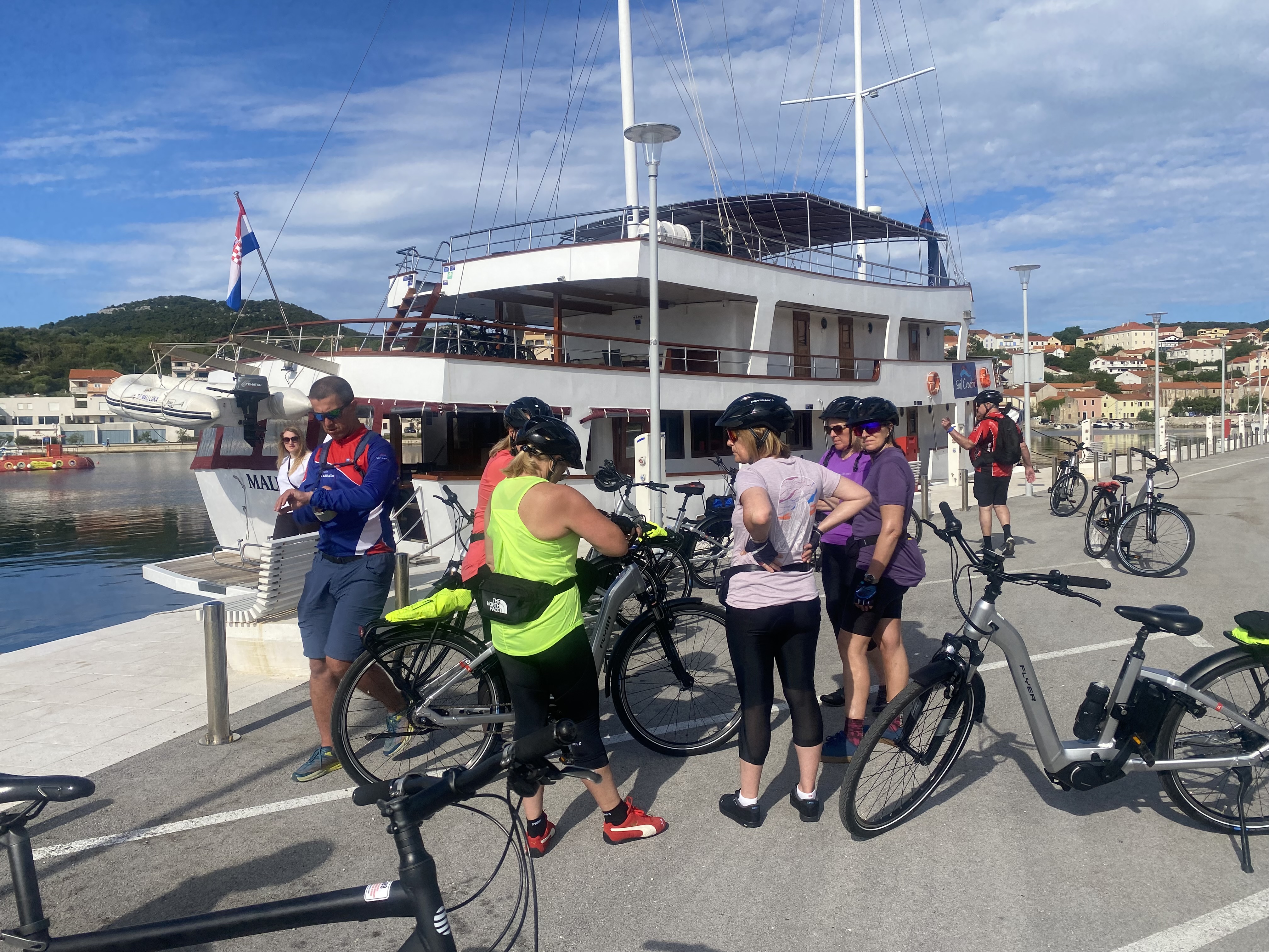 Another beautiful boat bike trip around Croatia