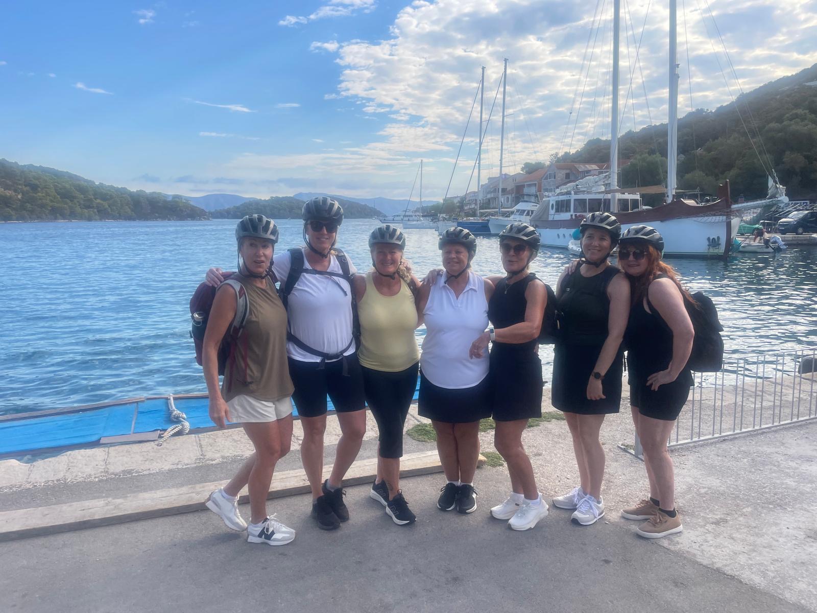 Canadian Girls Sail Croatia