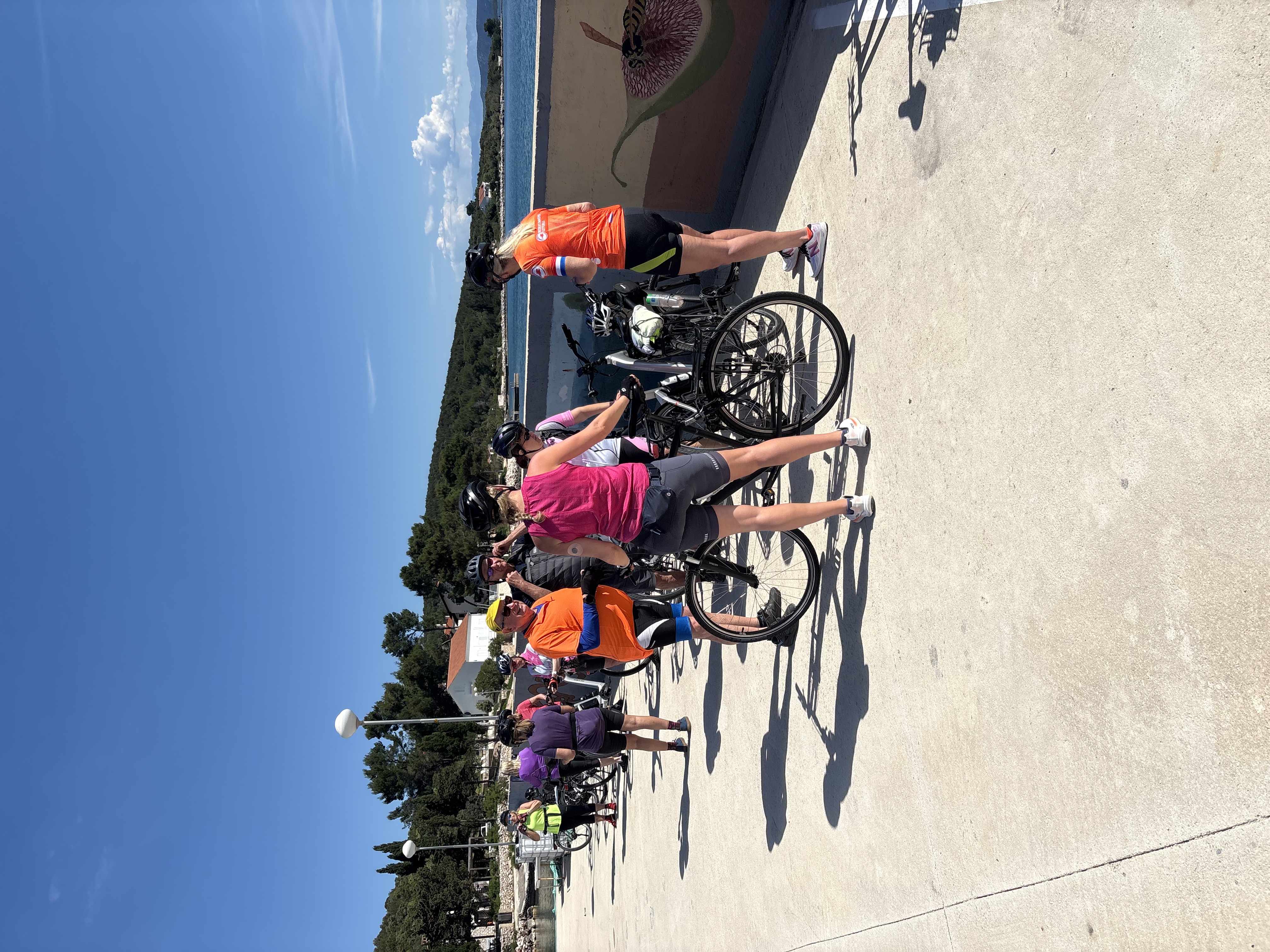 Nice biking in Croatoa