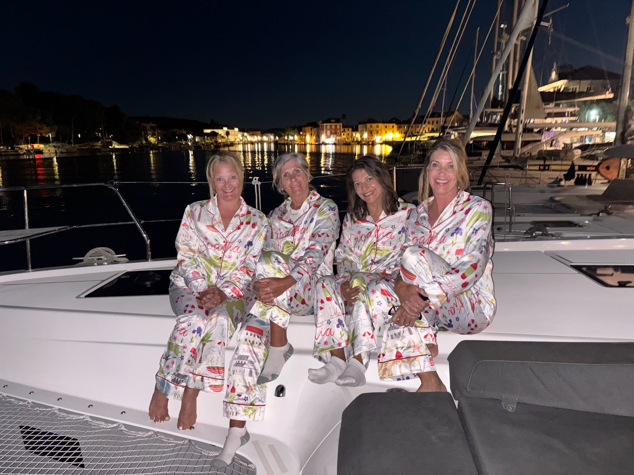7 nights on Valerie with 7 friends