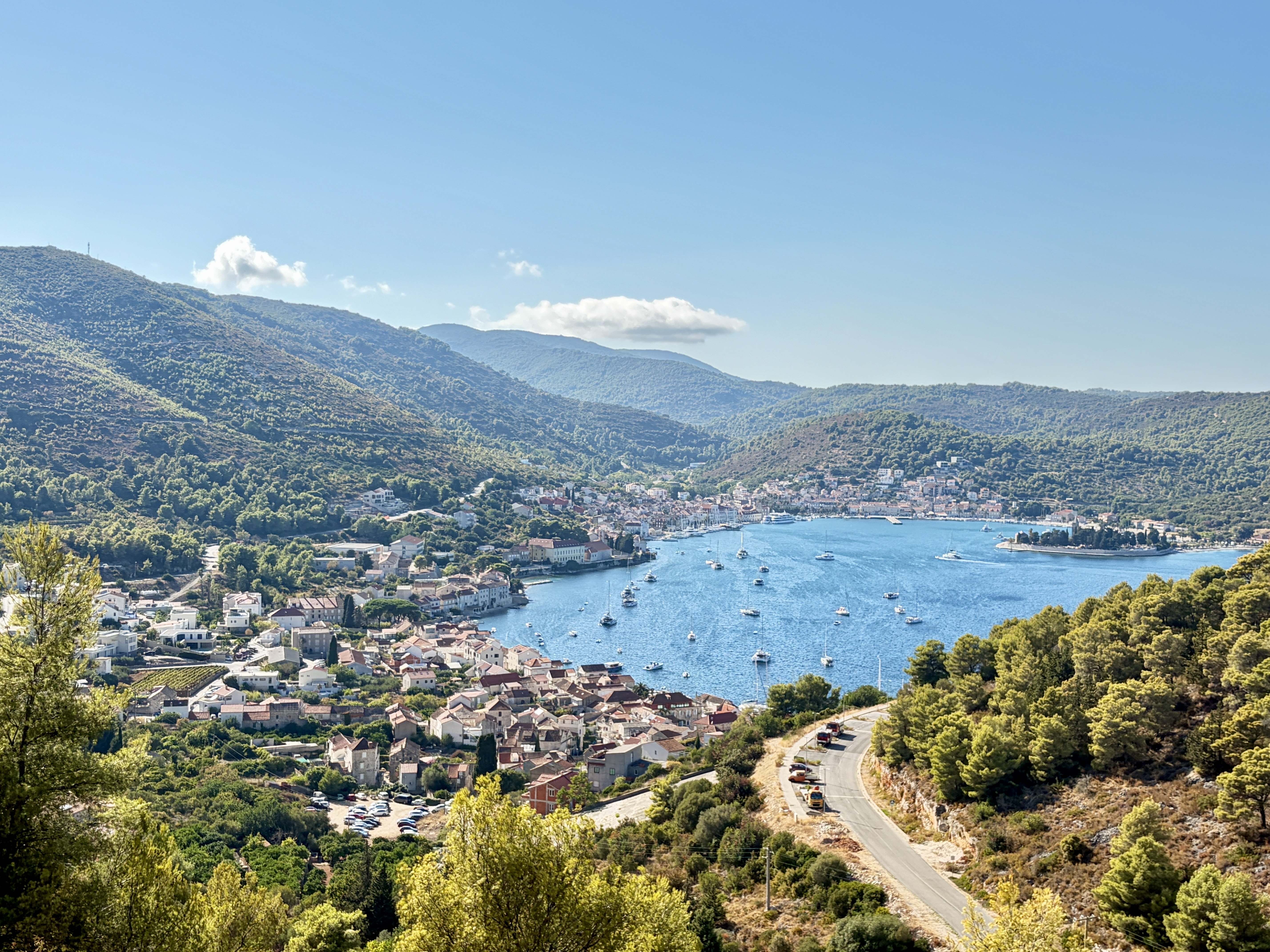 Spectacular Dalmatian Serenity sailing