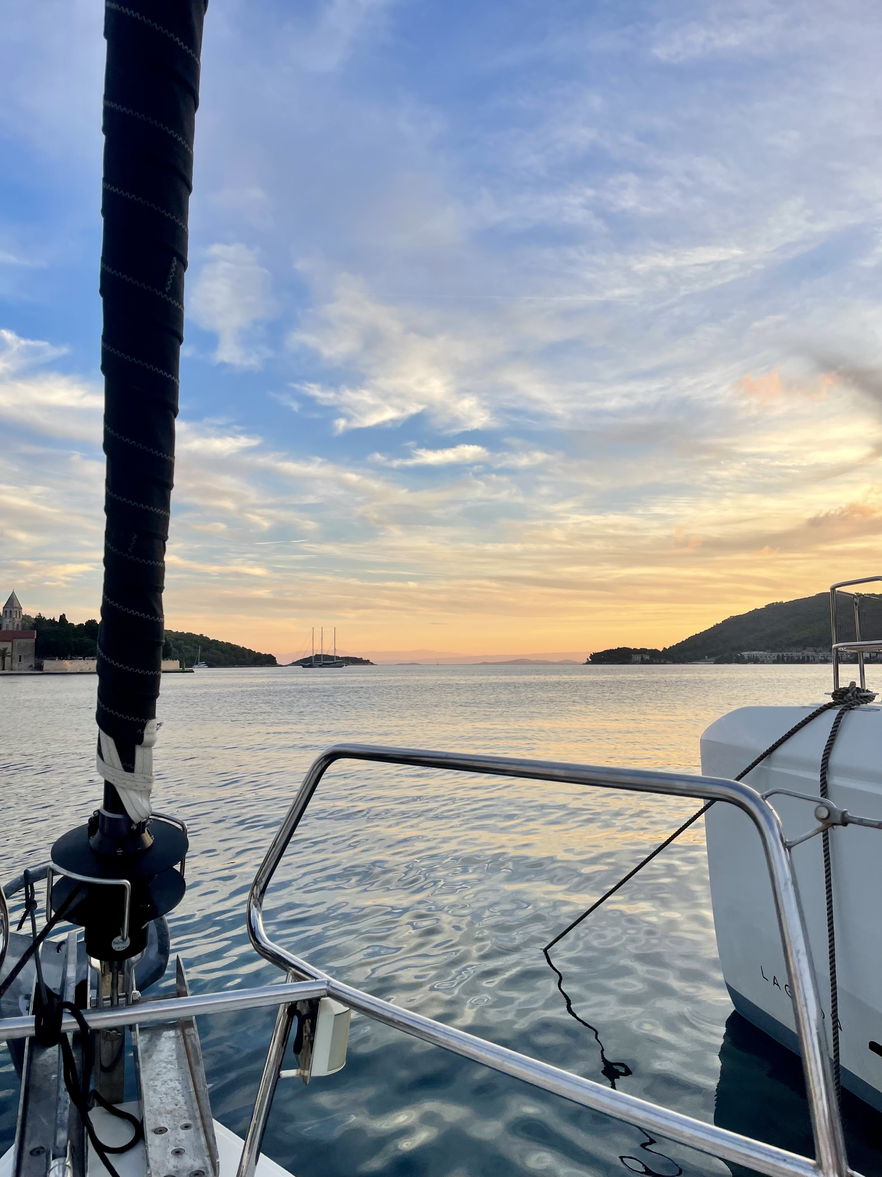 Spectacular Dalmatian Serenity sailing