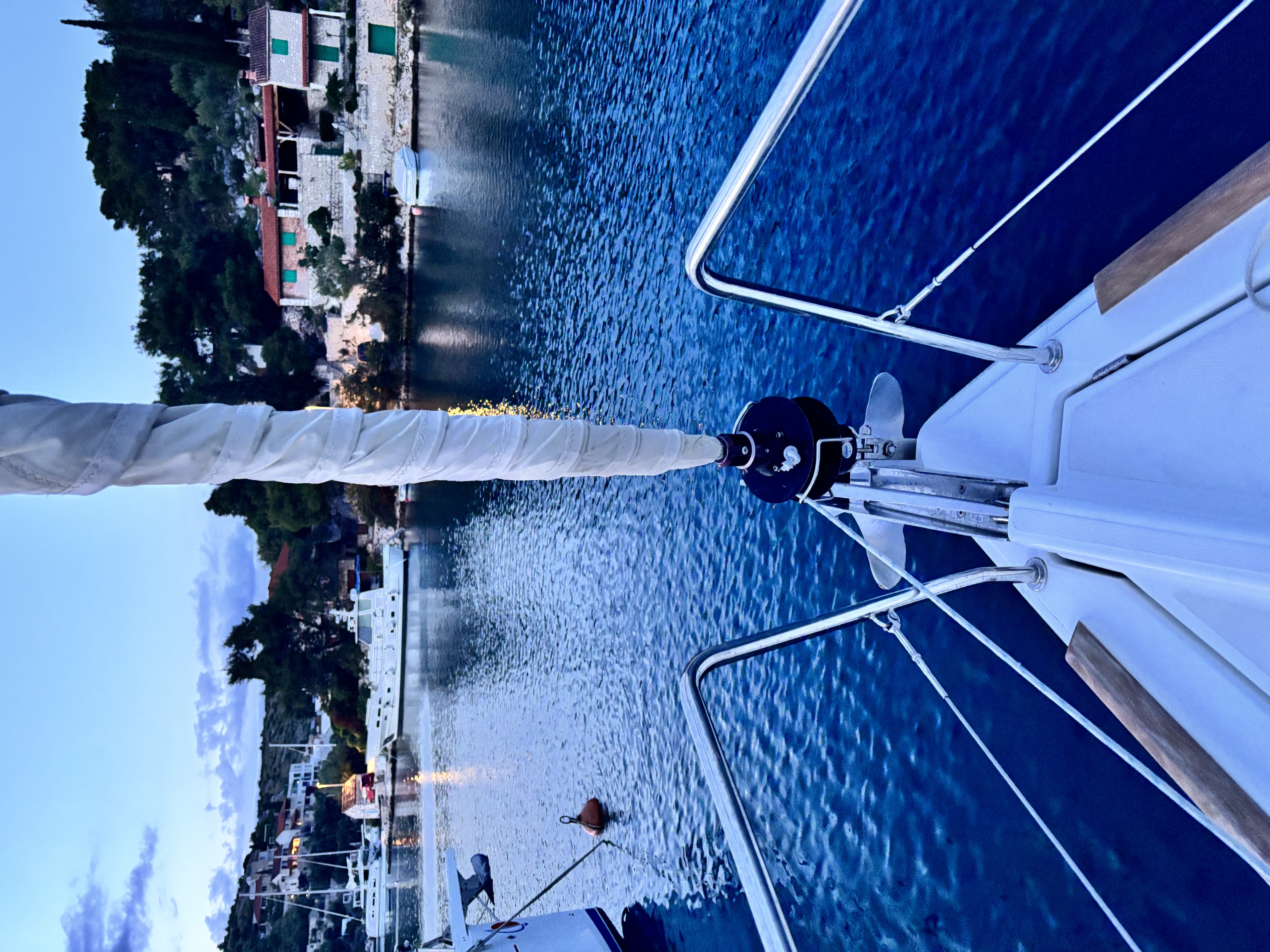 Novice sailing adventure