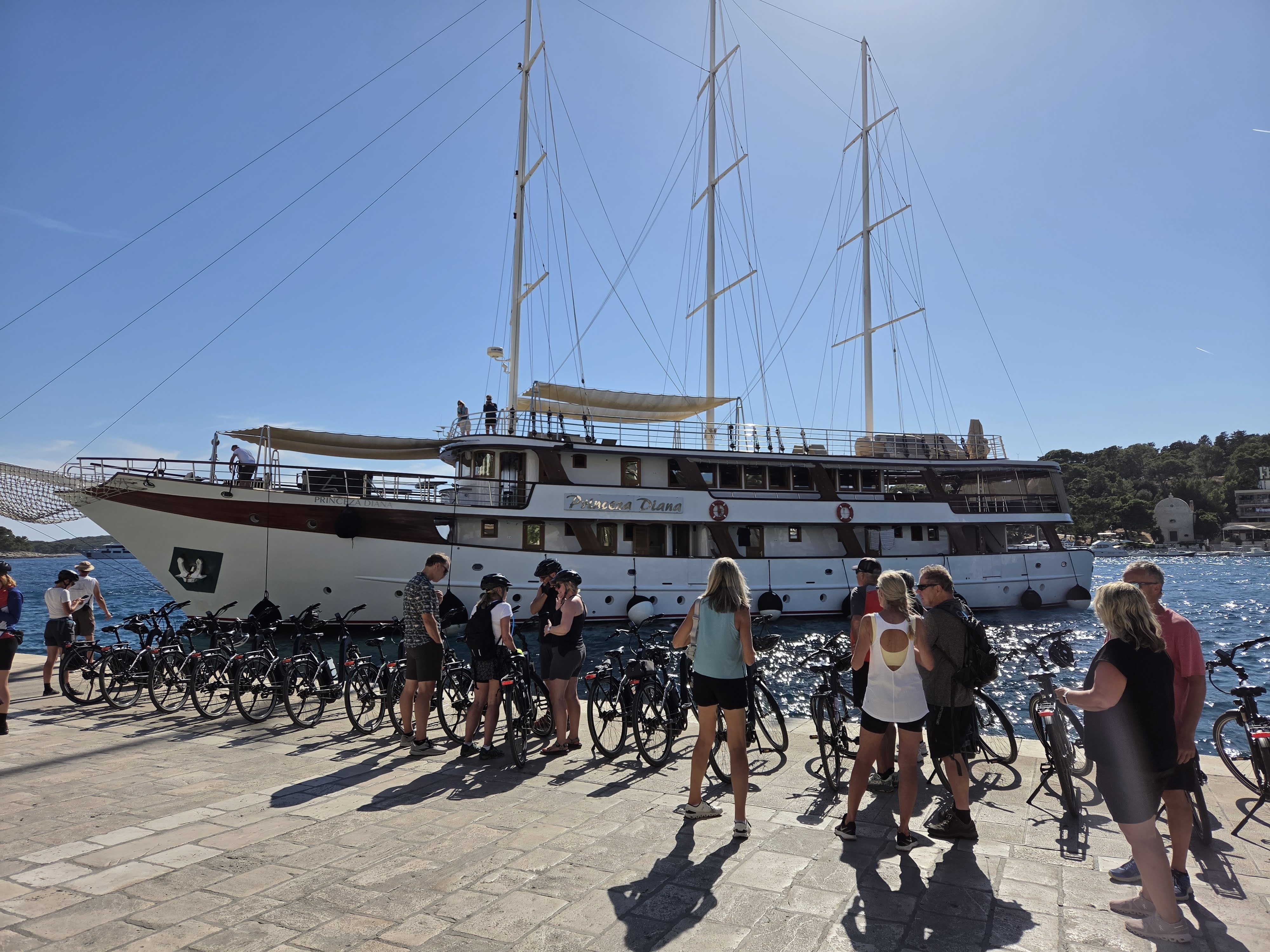 Sail/Cycle Cruise on Princeza Diana- Most Amazing Week!!