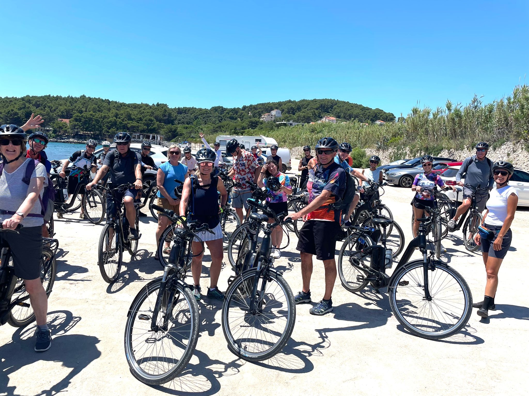 An incredible week sailing and cycling!