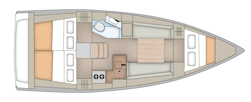 Sun Odyssey 350 | Blue Spirit